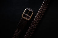 Ceinture sur mesure en cuir et tannage végétal